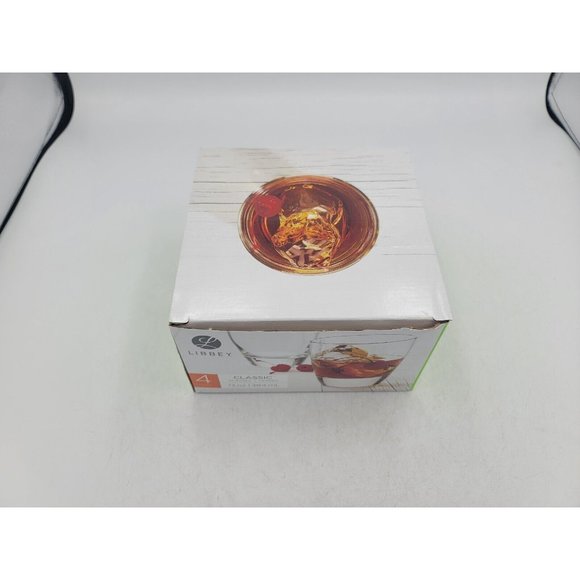 Libbey Glass Classic Set Of 4 13 Oz Drinks Cheers New A13 - Picture 5 of 9